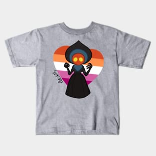 [Pride Cryptids] Flatwoods Monster Kids T-Shirt